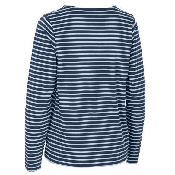 Trespass Womens/Ladies Karen Yarn Dyed Stripe Shirt / Navy - Picture 2 of 3